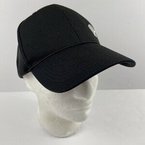 Taco Bell Snapback Hat Black Employee Uniform Embroidered 6 Panel Polyester